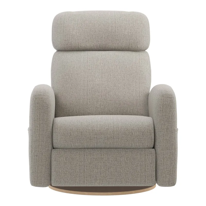 Grand Fauteuil Berçant Inclinable Pivotant Hailey avec Mécanisme Électrique - Breather Driftwood