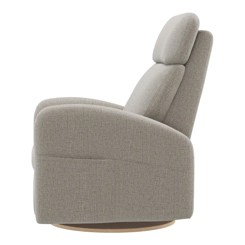 Grand Fauteuil Berçant Inclinable Pivotant Hailey avec Mécanisme Électrique - Breather Driftwood
