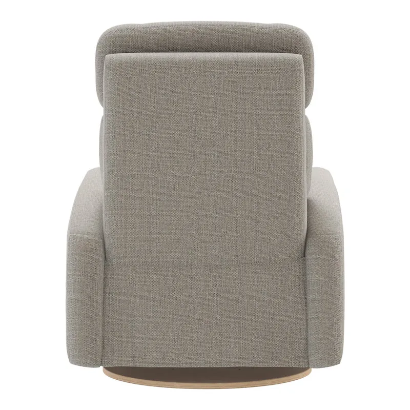 Grand Fauteuil Berçant Inclinable Pivotant Hailey avec Mécanisme Électrique - Breather Driftwood