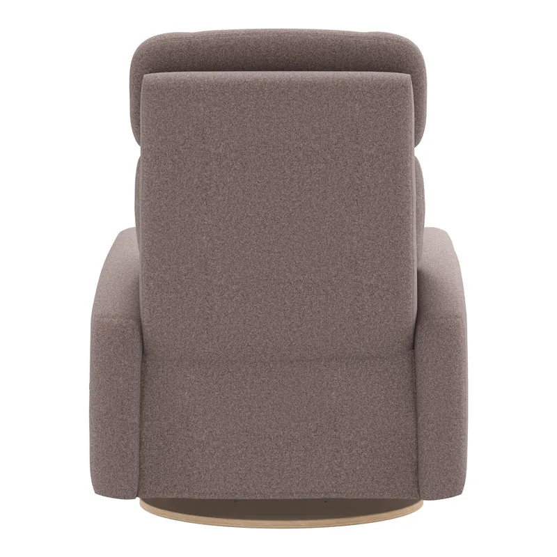 Grand Fauteuil Berçant Inclinable Pivotant Hailey avec Mécanisme Électrique - Arlo Beige