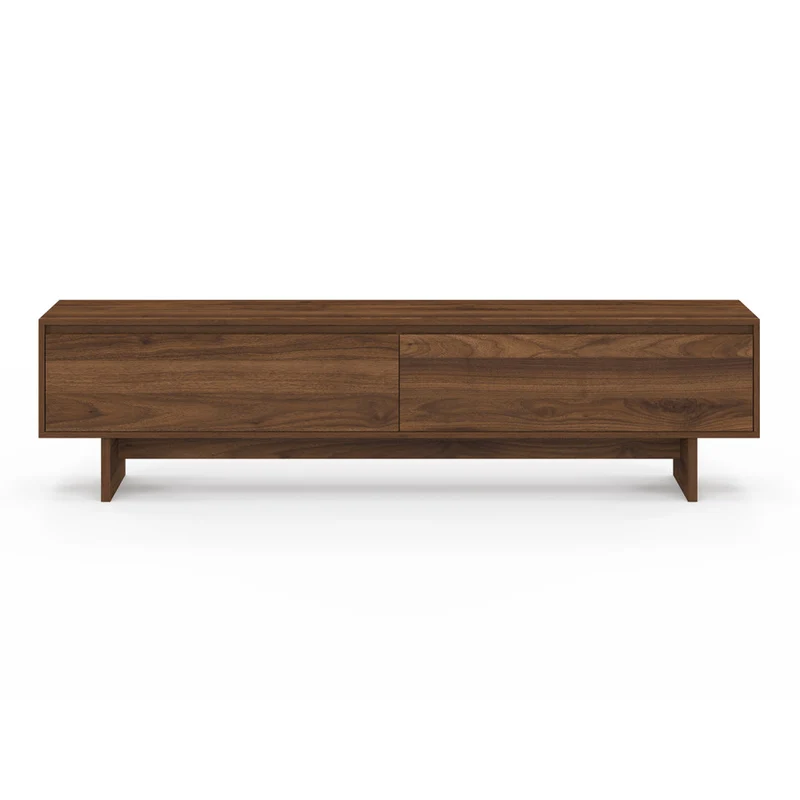 Meuble TV Yumi effet noyer 180cm