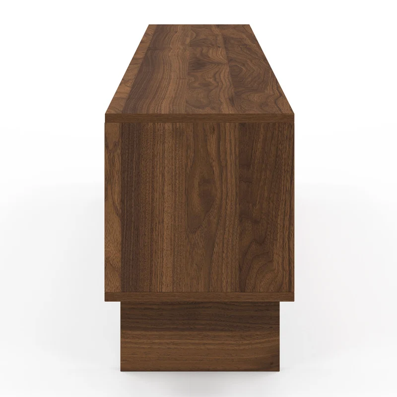 Meuble TV Yumi effet noyer 180cm