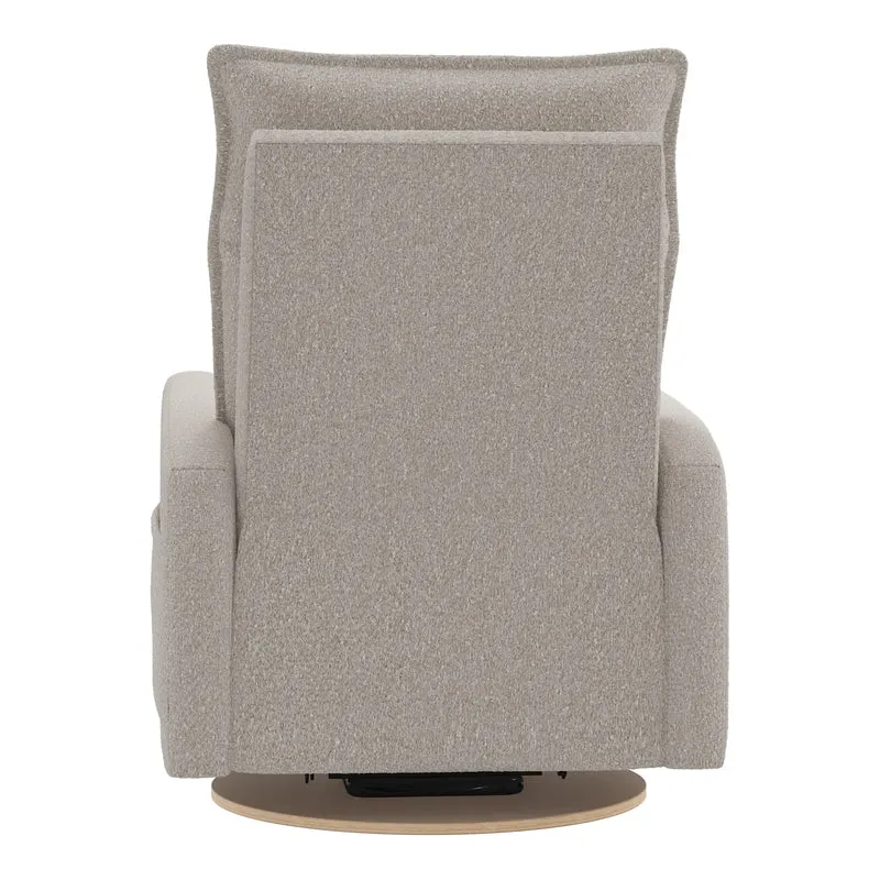 Grand Fauteuil Berçant et Pivotant Arya avec Mécanisme Électrique - Beyond Sheep Vanilla