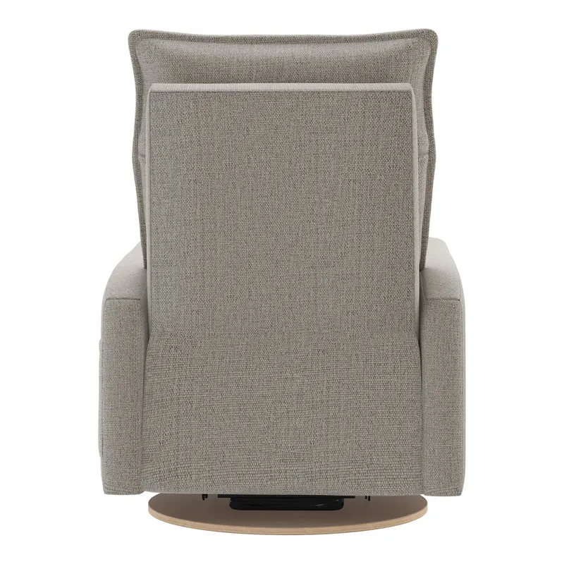 Grand Fauteuil Berçant et Pivotant Arya avec Mécanisme Électrique - Breather Driftwood