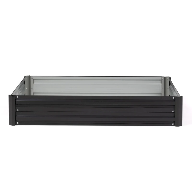 Carrés de potager en métal 115x80x20cm - lot de 2