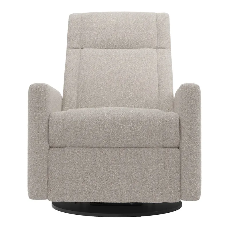 Grand Fauteuil Berçant et Pivotant Nelly avec Mécanisme Électrique - Beyond Sheep Vanilla