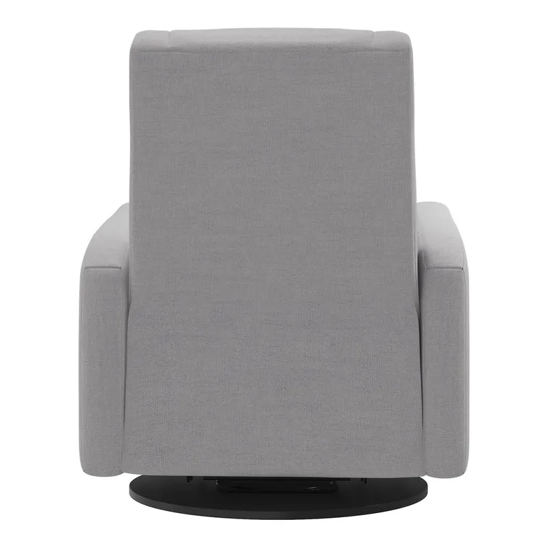 Grand Fauteuil Berçant et Pivotant Nelly avec Mécanisme Électrique - Como Dove Grey