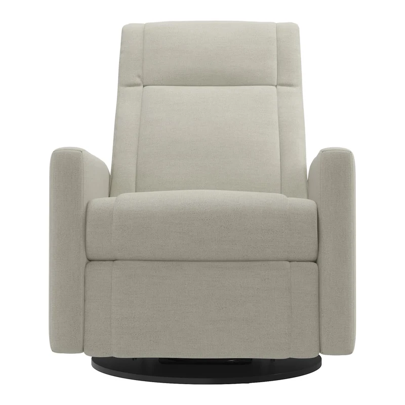Grand Fauteuil Berçant et Pivotant Nelly avec Mécanisme Électrique - Como Sand