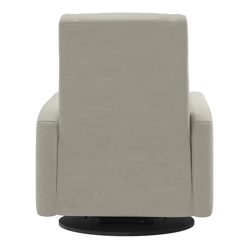 Grand Fauteuil Berçant et Pivotant Nelly avec Mécanisme Électrique - Como Sand