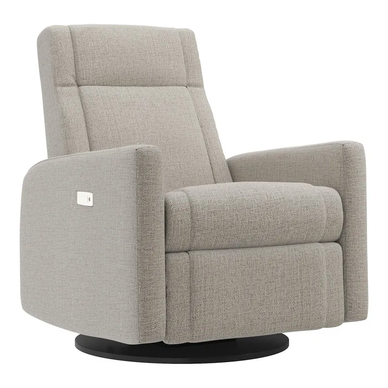 Grand Fauteuil Berçant et Pivotant Nelly avec Mécanisme Électrique - Breather Driftwood