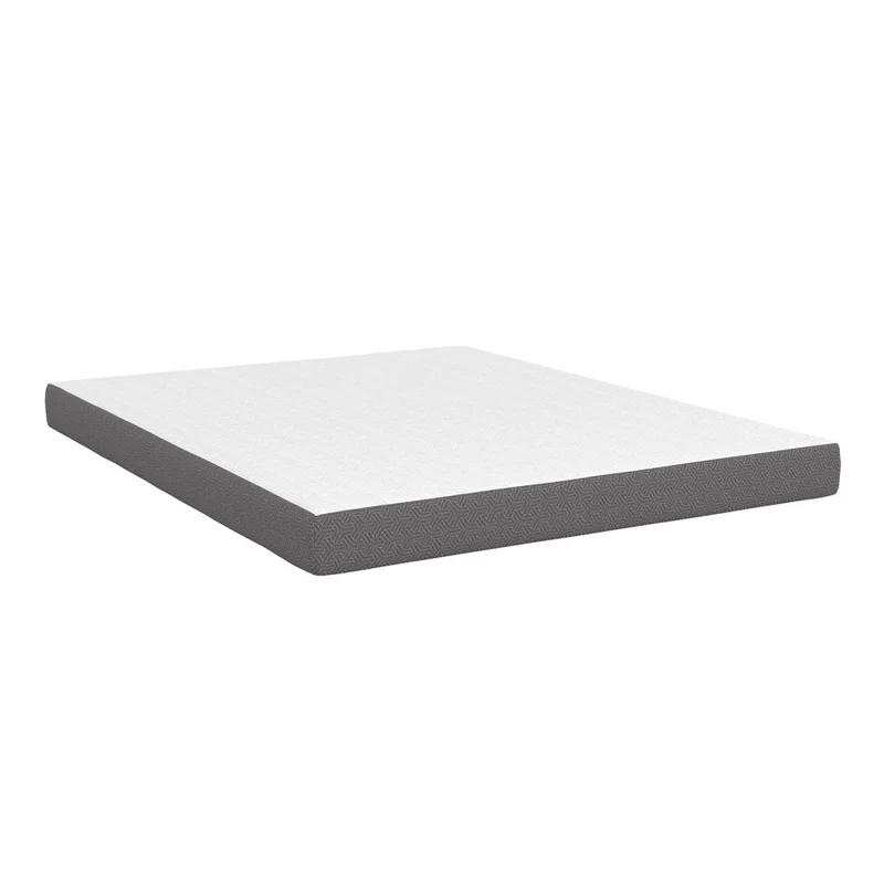 Matelas mémoire de forme épaisseur 16cm blanc et gris 160x200cm