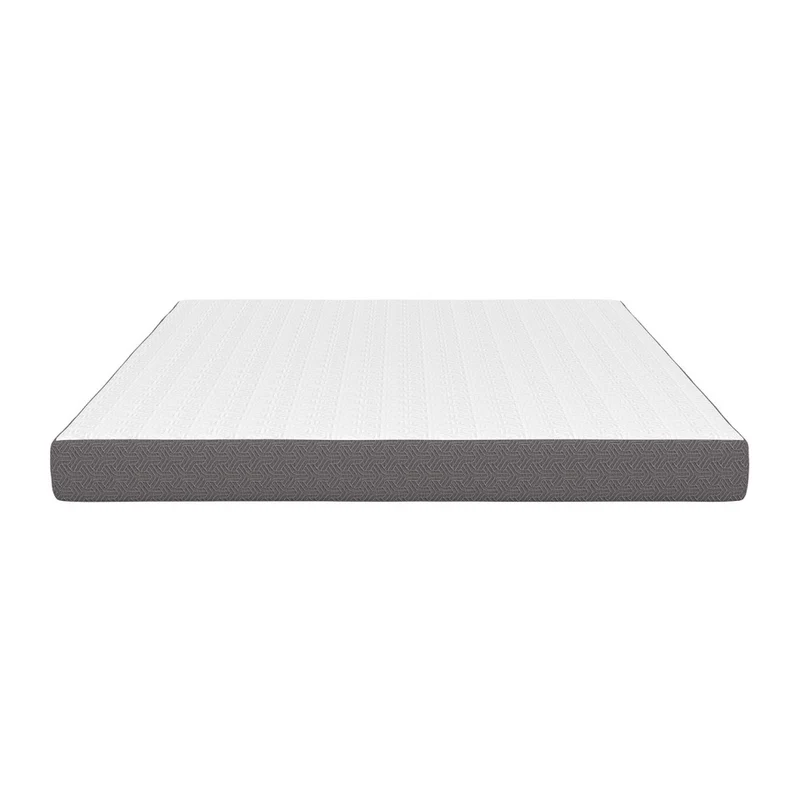 Matelas mémoire de forme épaisseur 16cm blanc et gris 160x200cm