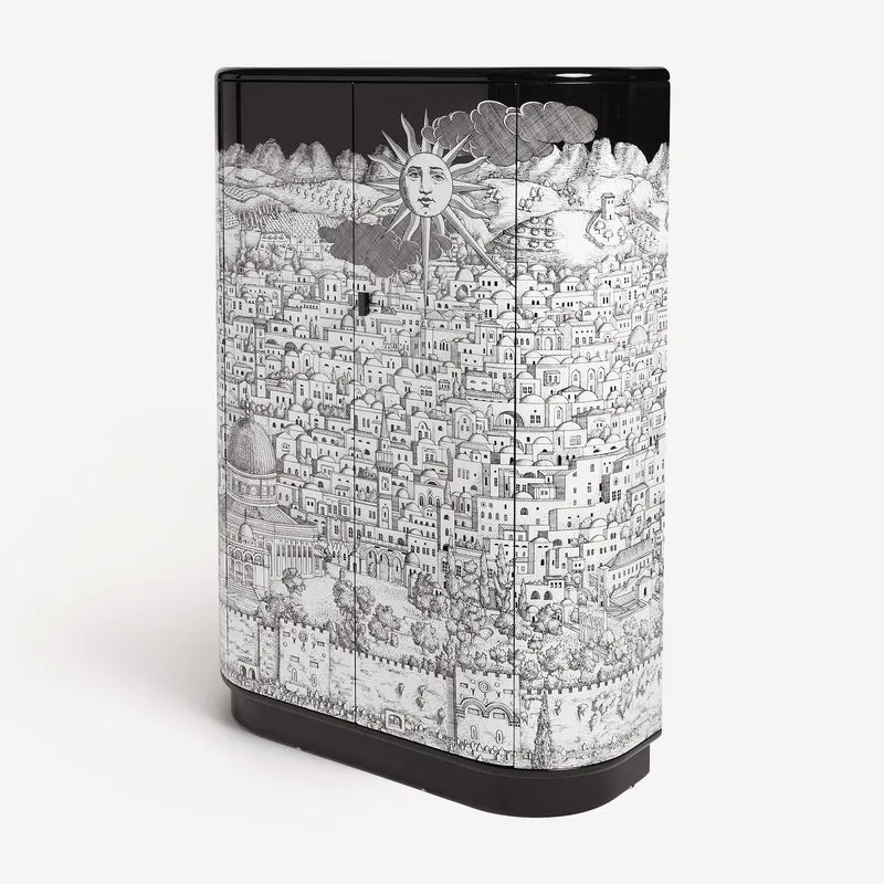 Curved cabinet Gerusalemme