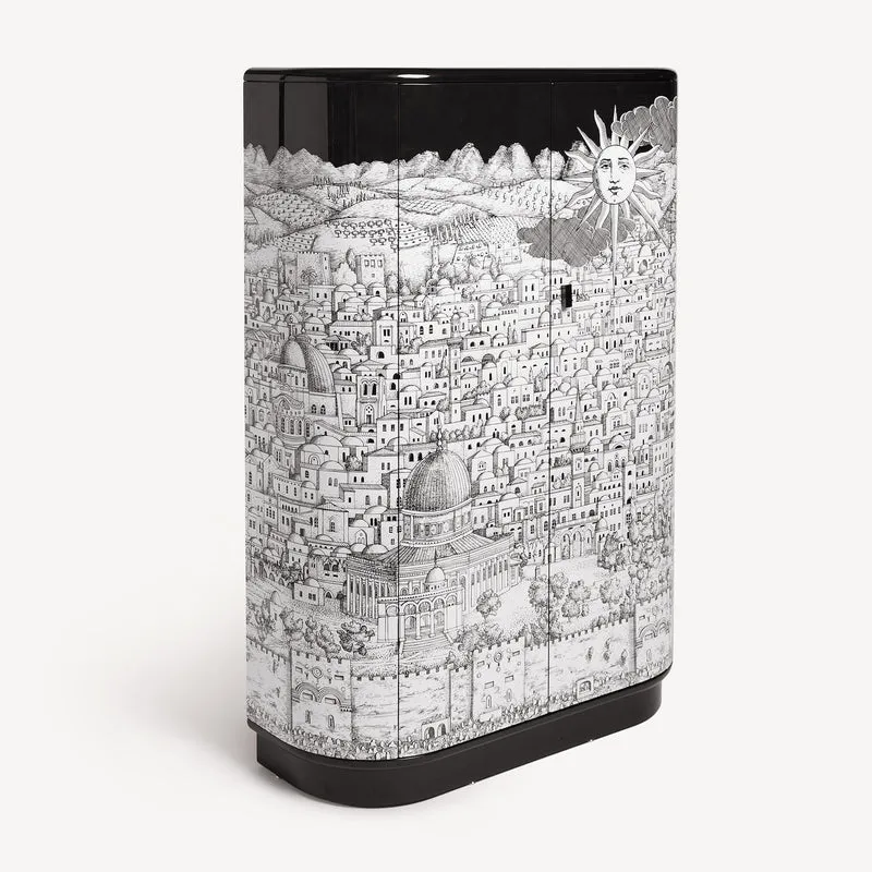 Curved cabinet Gerusalemme