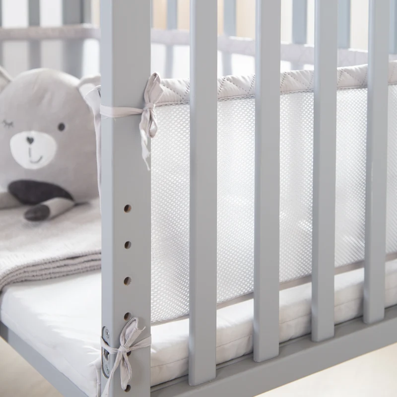 Stuben- & Beistellbett 'roba Style' 3 in 1 in taupe inkl. Matratze & Nestchen