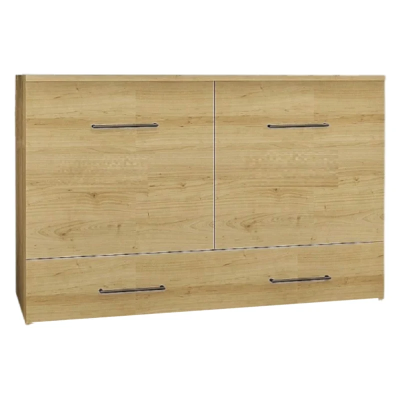 Lit escamotable en mélamine avec matelas 60 po - 1100-1148-1157-1158