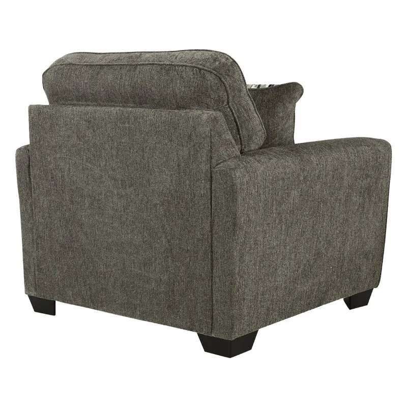 Fauteuil surdimensionné en tissu avec coussin - Olten