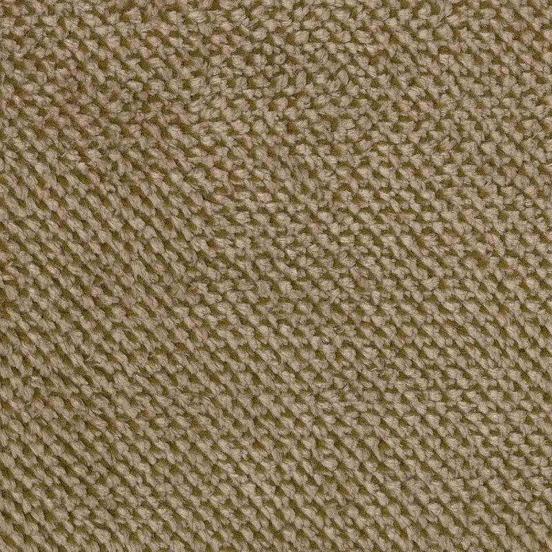 Sofa en tissu beige pâle avec coussins - Heartcort