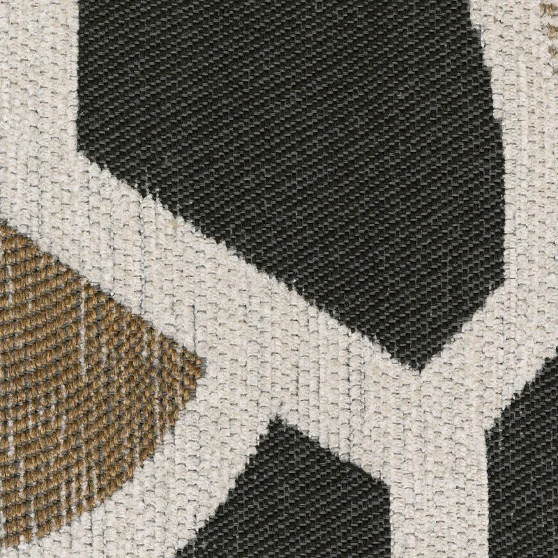 Causeuse en tissu beige pâle avec coussins - Heartcort