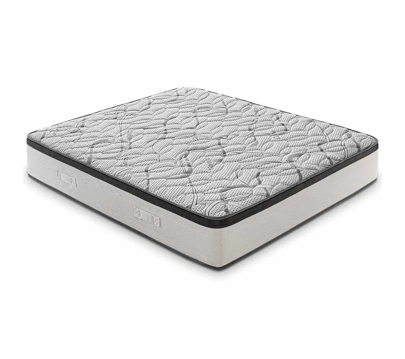 Matelas mousse – Deluxe - Réversible - Côté été/hiver - Epaisseur 15 Cm