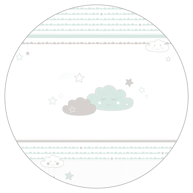 Room Bed 'Happy Cloud', 60 x 120 cm, Beistellbett zum Elternbett, komplette Ausstattung