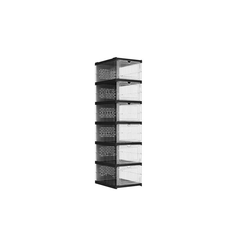 Cajas para Zapatos Juego de 6 Organizadores Apilables