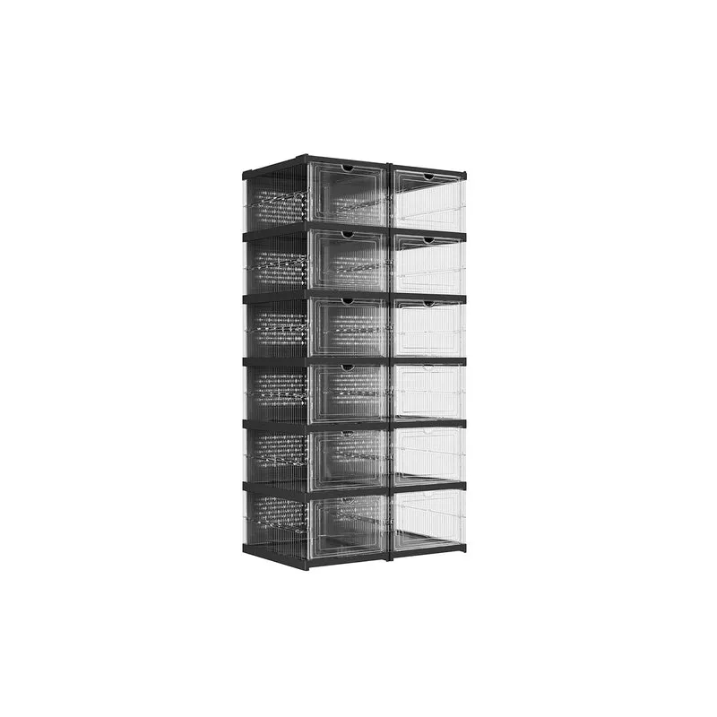 Cajas para Zapatos Juego de 6 Organizadores Apilables