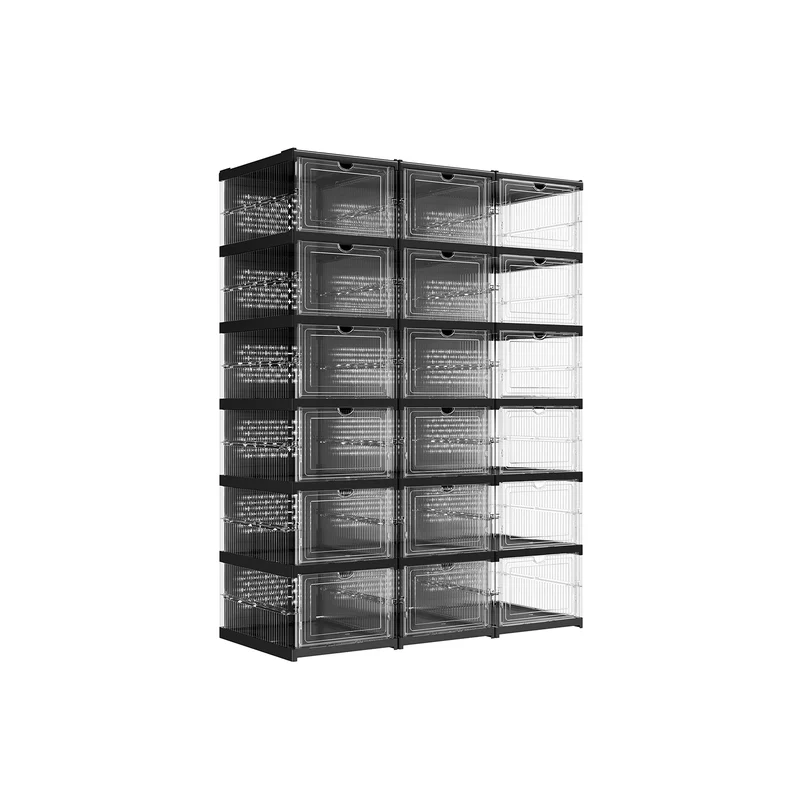 Cajas para Zapatos Juego de 6 Organizadores Apilables