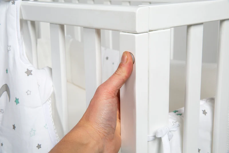 Stubenbett 'safe asleep®' 3 in 1, 'Sternenzauber', Beistellbett weiß, Babybett & Bank, inkl. Zubehör