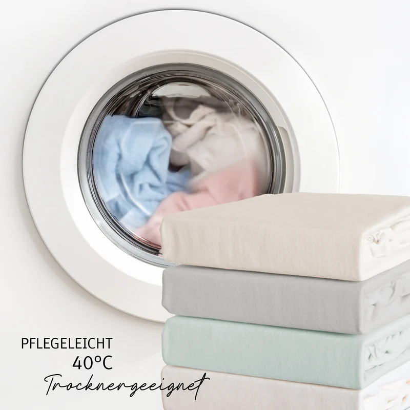 Spannbettlaken 'Lil Planet' - Single Jersey - Bio-Baumwolle - Silbergrau
