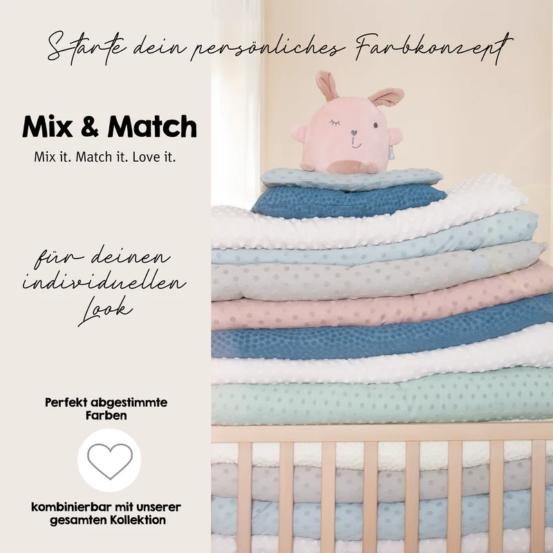 Spannbettlaken 'Lil Planet' - Single Jersey - Bio-Baumwolle - Silbergrau
