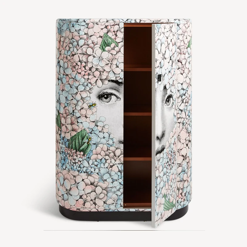 Curved cabinet Ortensia