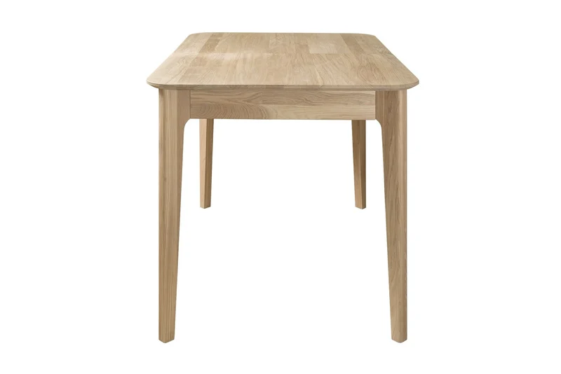 Table à manger extensible en bois massif de chêne France - NordicStory