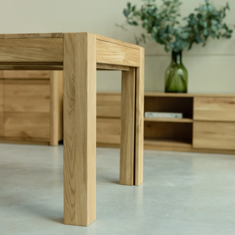 Table à manger extensible en chêne massif XL - NordicStory