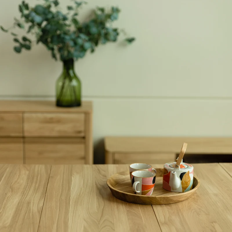 Table à manger extensible en chêne massif XL - NordicStory