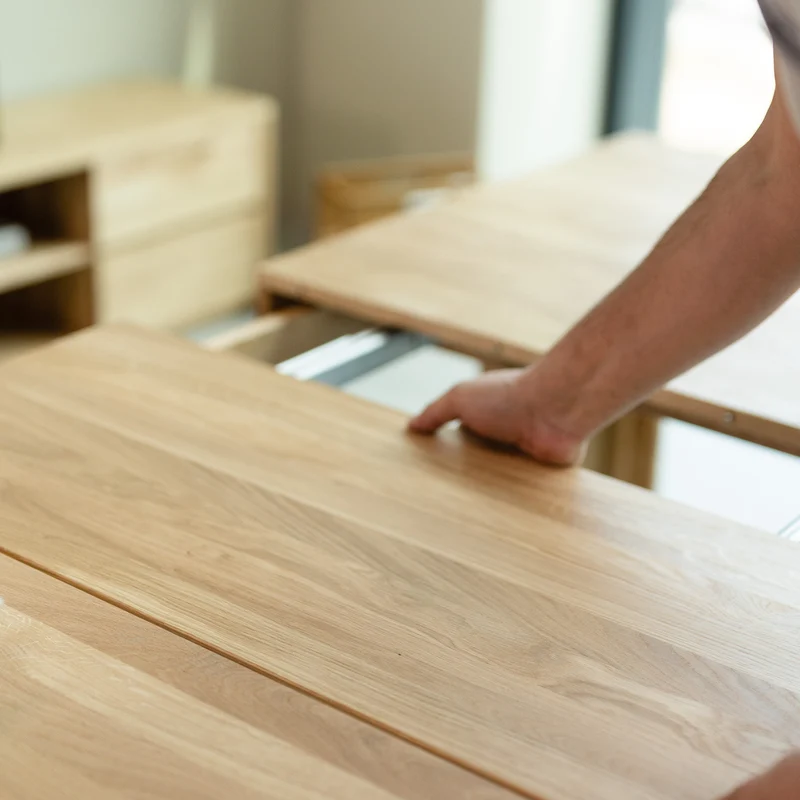 Table à manger extensible en chêne massif XL - NordicStory
