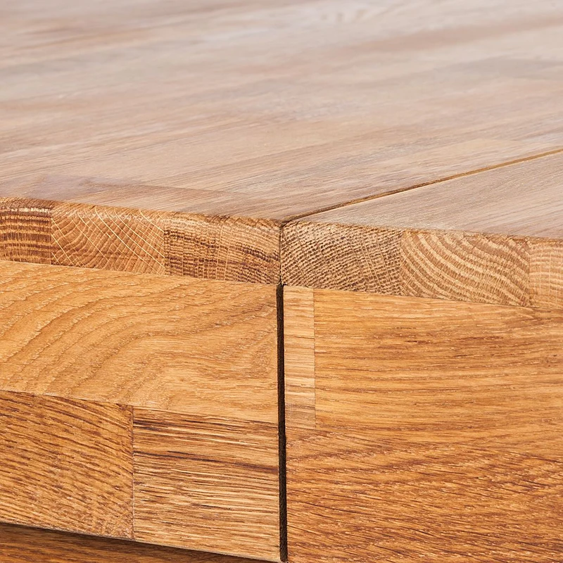 Table à manger extensible en chêne massif XL - NordicStory