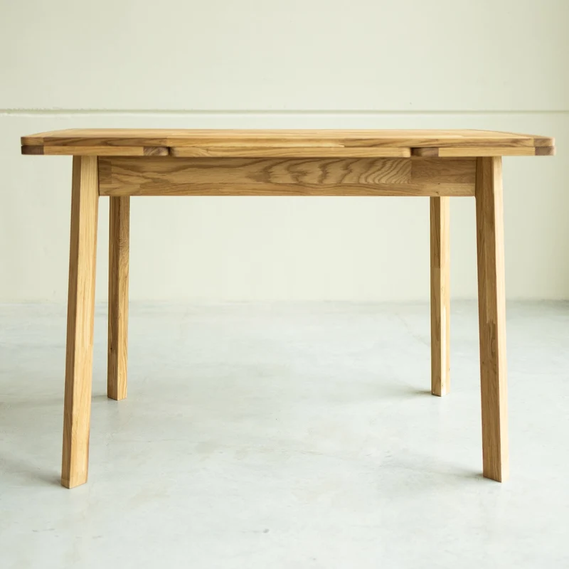 Table à manger extensible en chêne massif Mini 1 - NordicStory