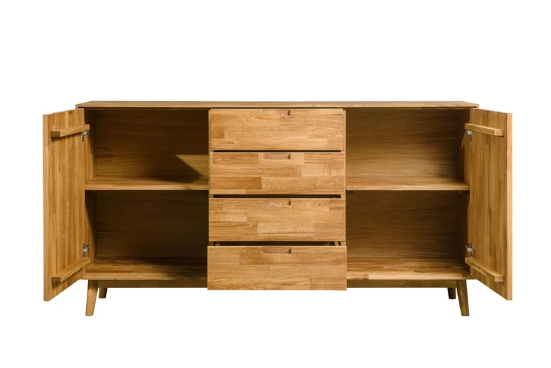 Buffet en bois massif de chêne Escandi 3 - NordicStory