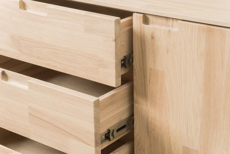 Buffet en bois massif de chêne Escandi 3 - NordicStory