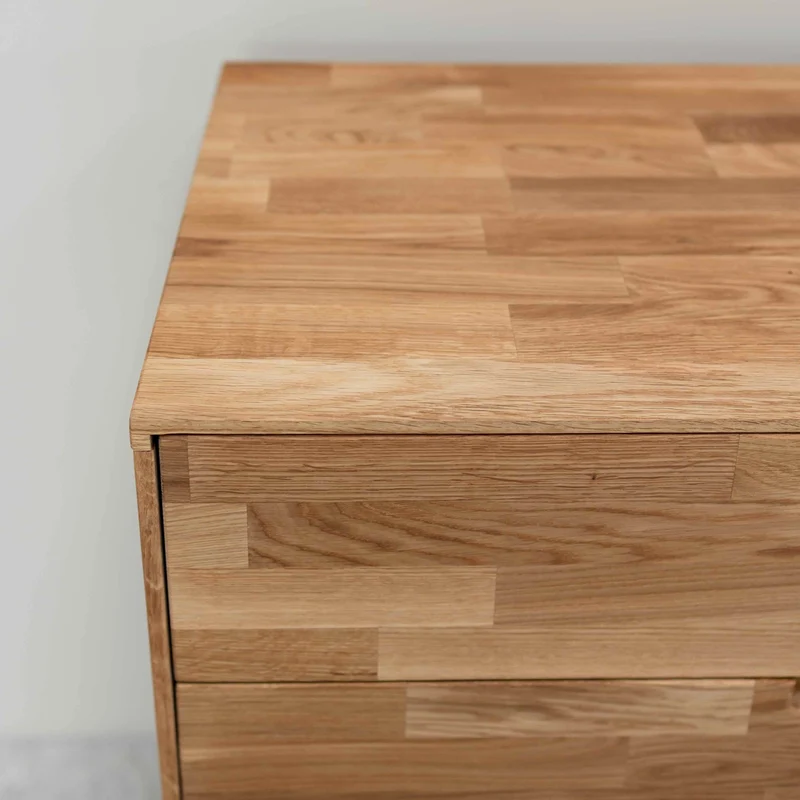 Commode en bois massif de chêne Escandi 1 - NordicStory