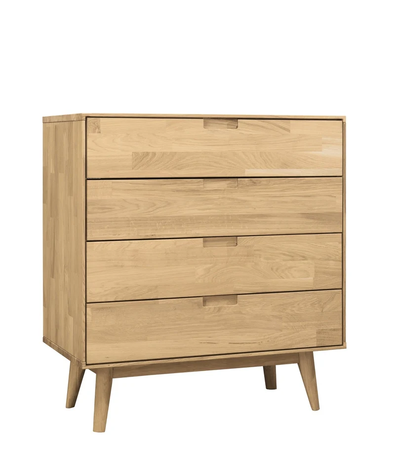 Commode en bois massif de chêne Escandi 1 - NordicStory
