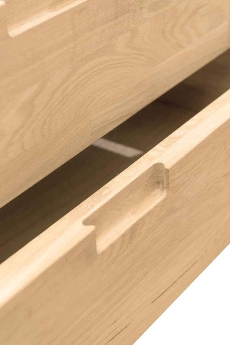 Commode en bois massif de chêne Escandi 1 - NordicStory