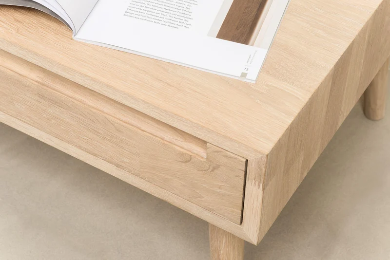 Table basse en chêne massif Escandi 8 - NordicStory