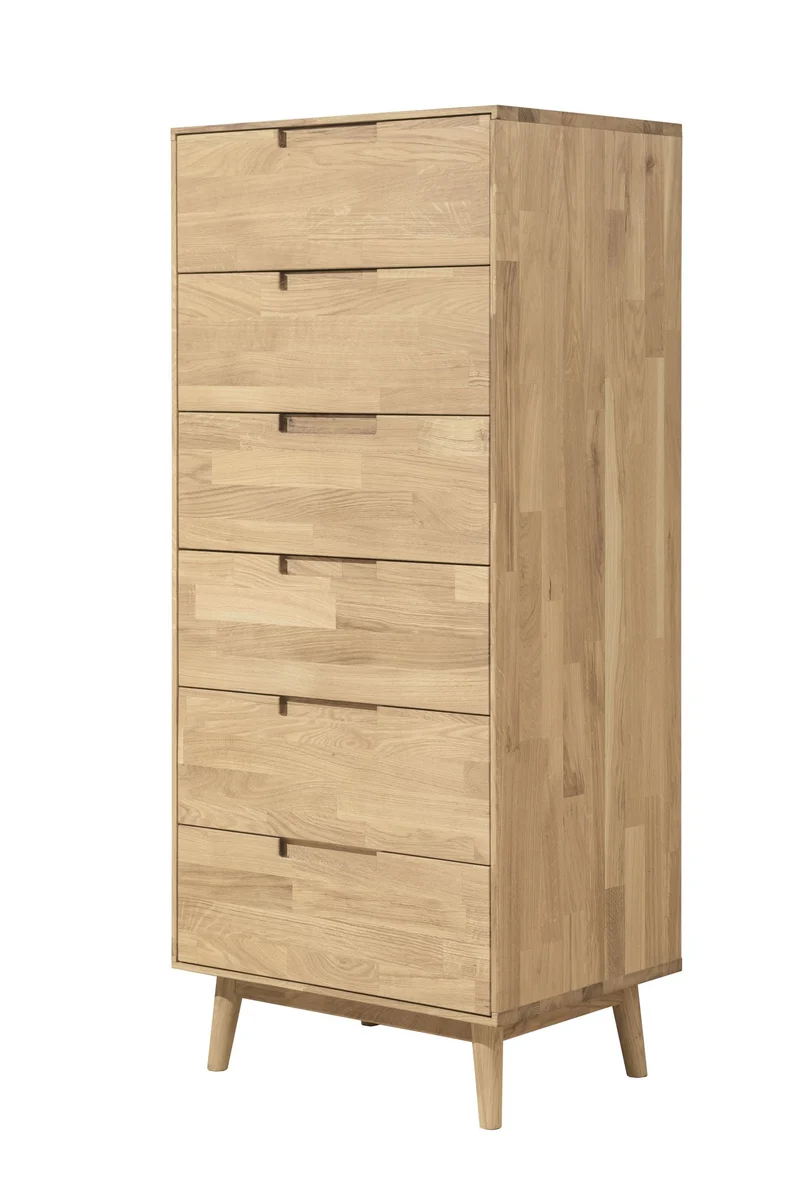 Chiffonnier en bois massif de chêne Escandi 6 - NordicStory