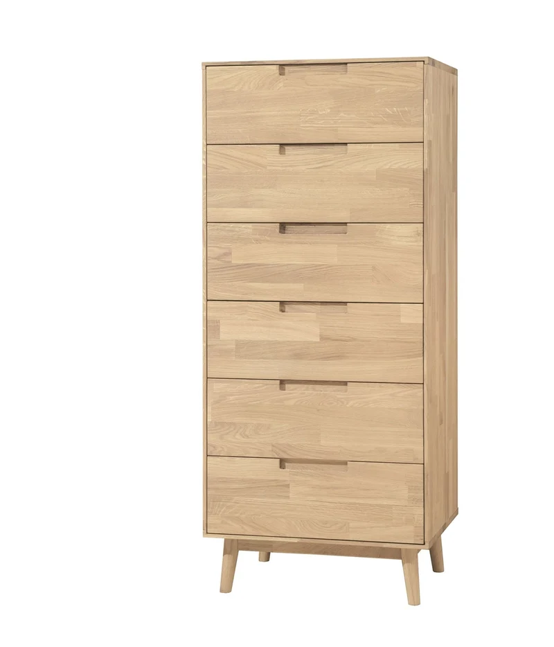 Chiffonnier en bois massif de chêne Escandi 6 - NordicStory