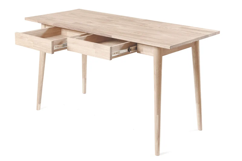 Bureau en bois massif de chêne Escandi 1 - NordicStory