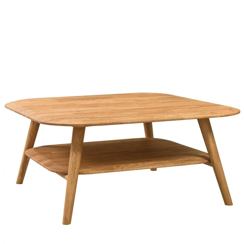Table basse en chêne massif Escandi 4 - NordicStory