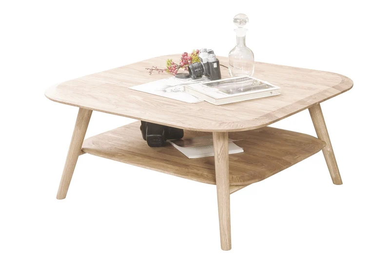 Table basse en chêne massif Escandi 4 - NordicStory