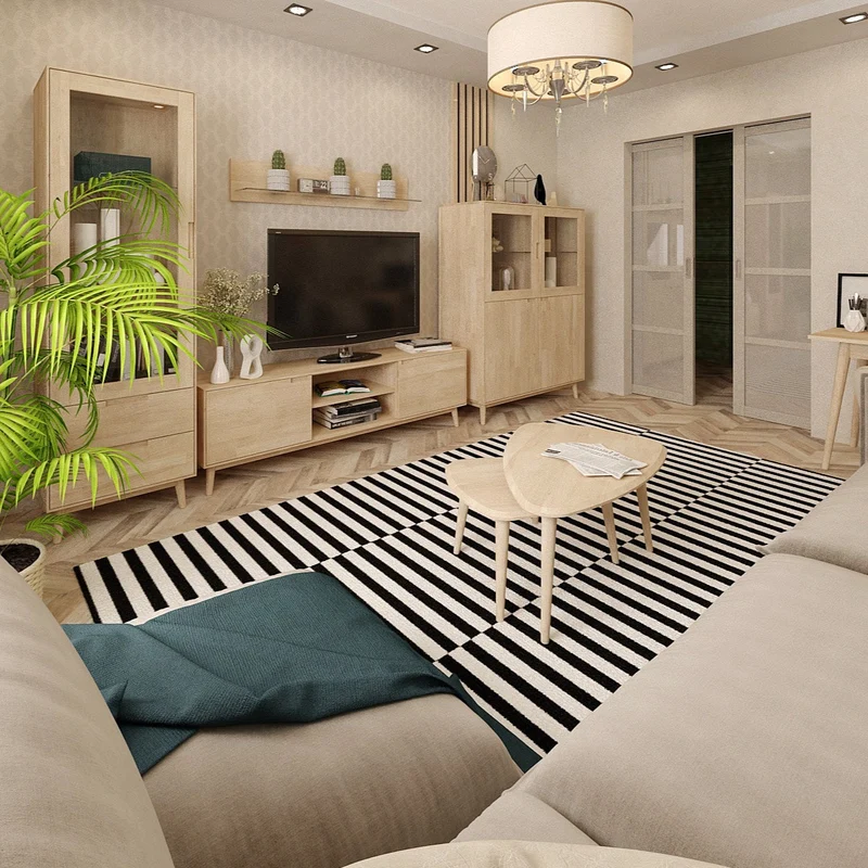 Table basse gigogne en bois massif de chêne Escandi 2 - NordicStory